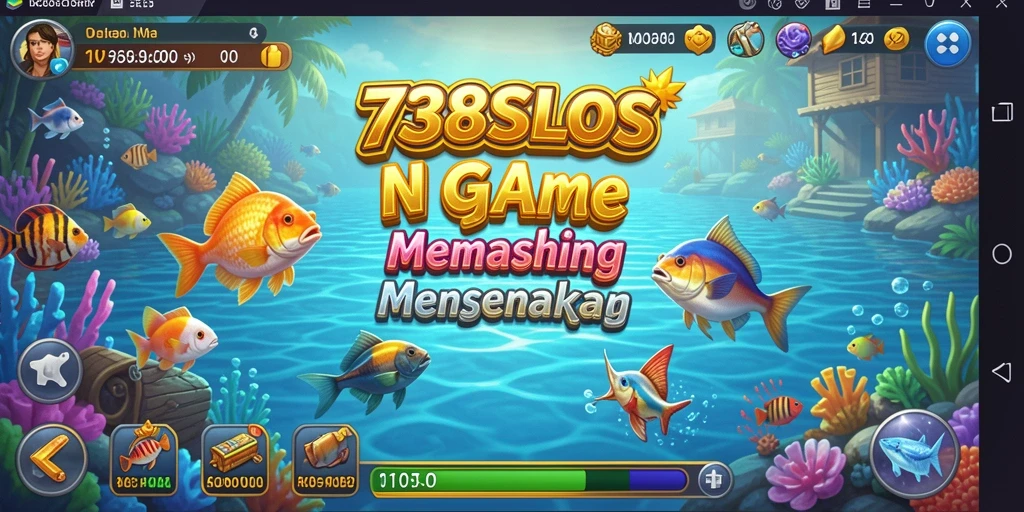 Tampilan gameplay <strong>738SLOTS</strong> dengan pengalaman memancing yang menakjubkan.