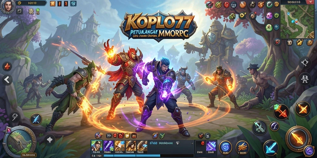 Tampilan gameplay KOPLO77 yang menawan dan mendebarkan.