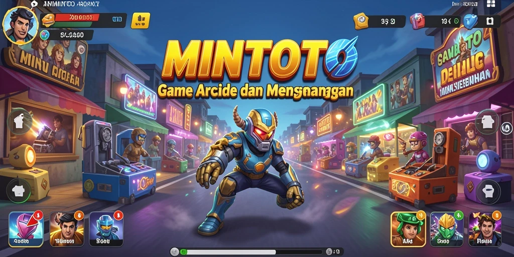 Tampilan gameplay MINTOTO yang penuh warna dan menarik.