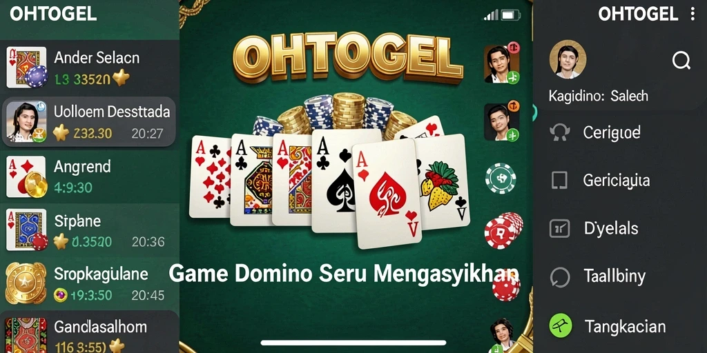 Gameplay menarik dari OHTOGEL yang seru dan interaktif.