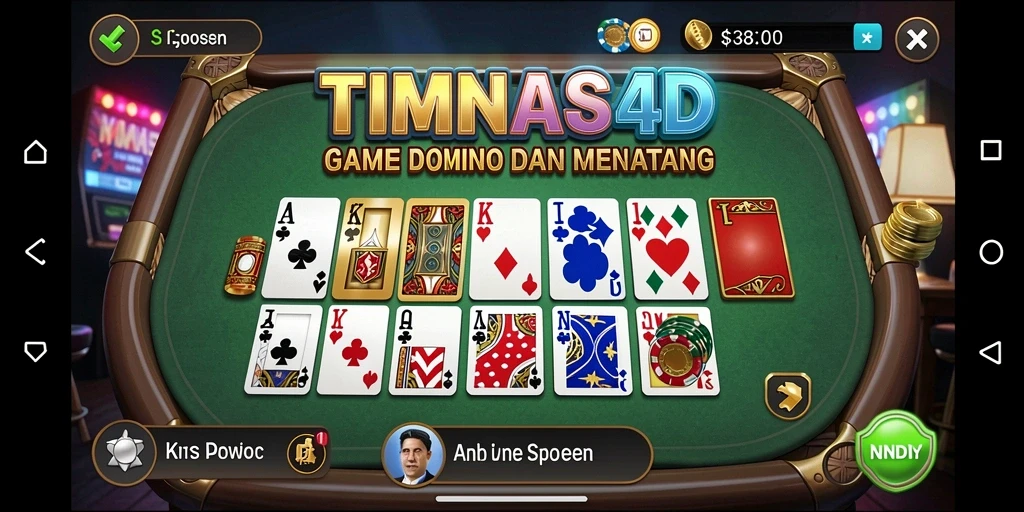 Screenshot gameplay domino yang menarik dan interaktif.