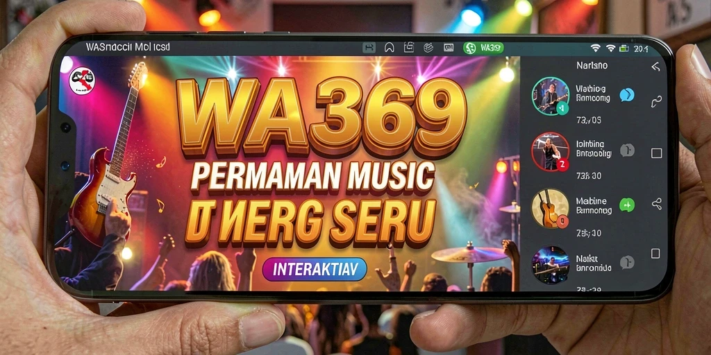 Tampilan gameplay menarik dalam WA369 dengan berbagai pilihan lagu.