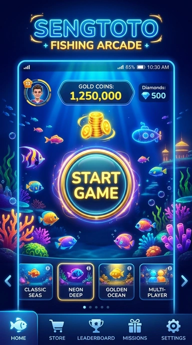 Skrin tampil aplikasi populer terbaru di sengtoto.